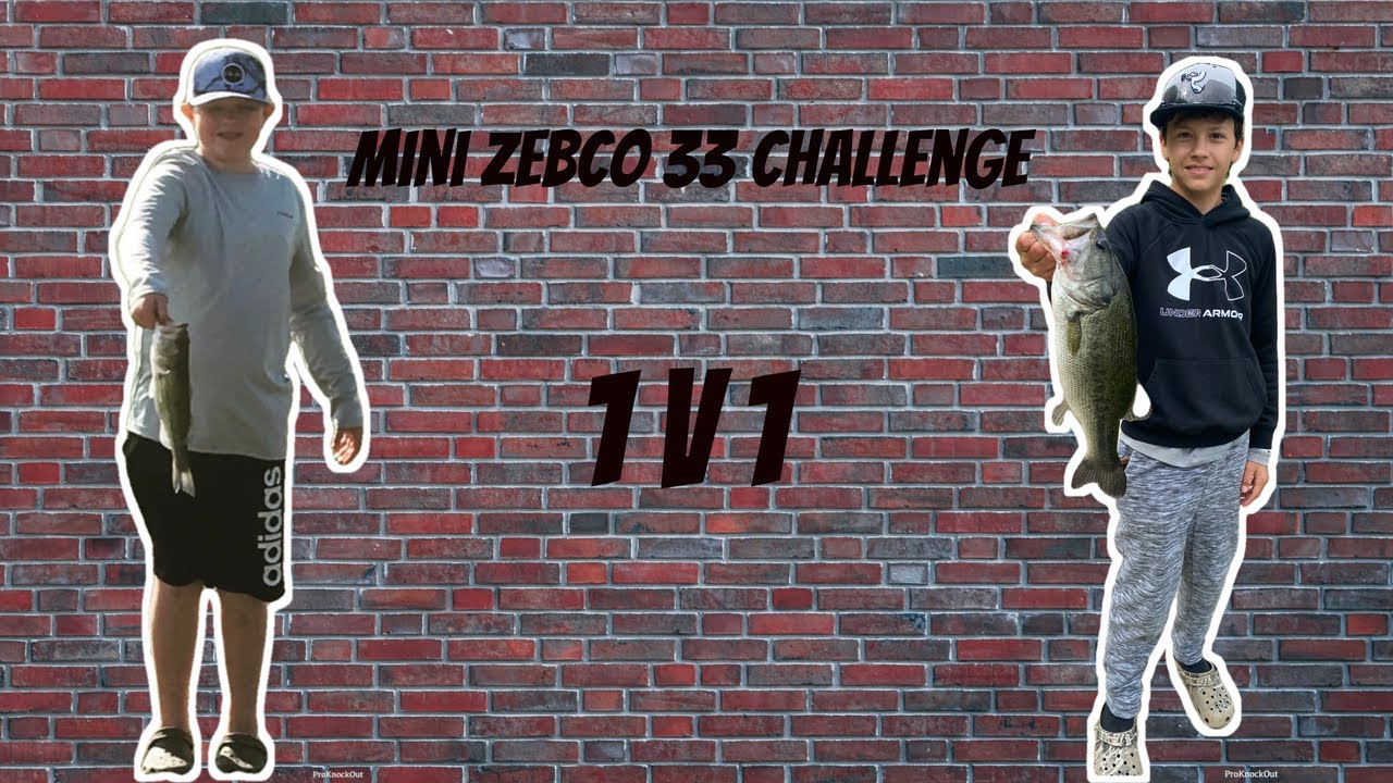 Mini Zebco 33 challenge 