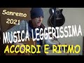 musica leggerissima  - chitarra accordi e ritmo  -  colapesce e dimartino   - sanremo 2021