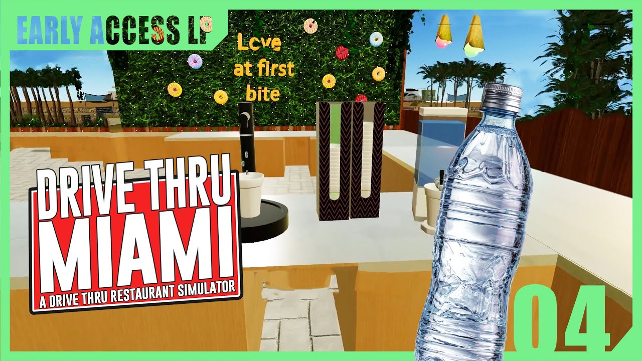Hier gibt es kein Wasser, hier gibt es PREMIUM Wasser! 🚗 Drive Thru Miami #04