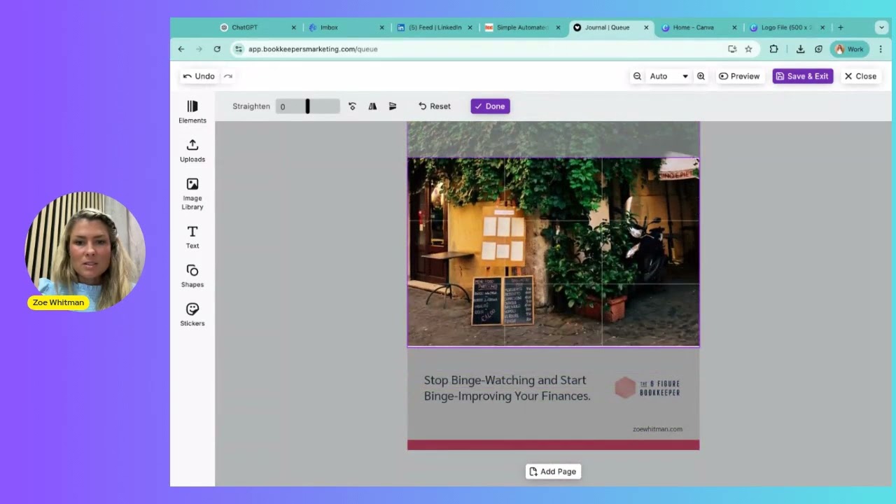 How to Use the Advanced Design Editor in Journal