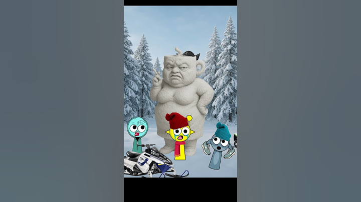 Who ruined the snow figure? | Simon Gray Zip | Incredibox Sprunki #sprunki #incredibox