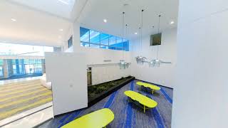 Office Building Lobby Drone Tour