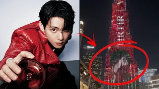 The World Is Amazed Taehyung Appears In A Dubai Projectis The Burj Khalifa Also In The Turmoil?