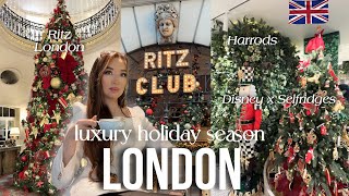 Londons Most Iconic Luxury At Christmas Ritz London, Harrods, Selfridges, Fortnum Mason
