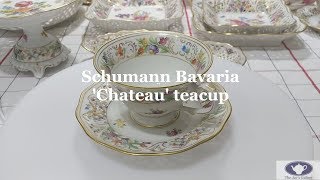 [Vintage Teacup] Schumann bavaria chateau teacup
