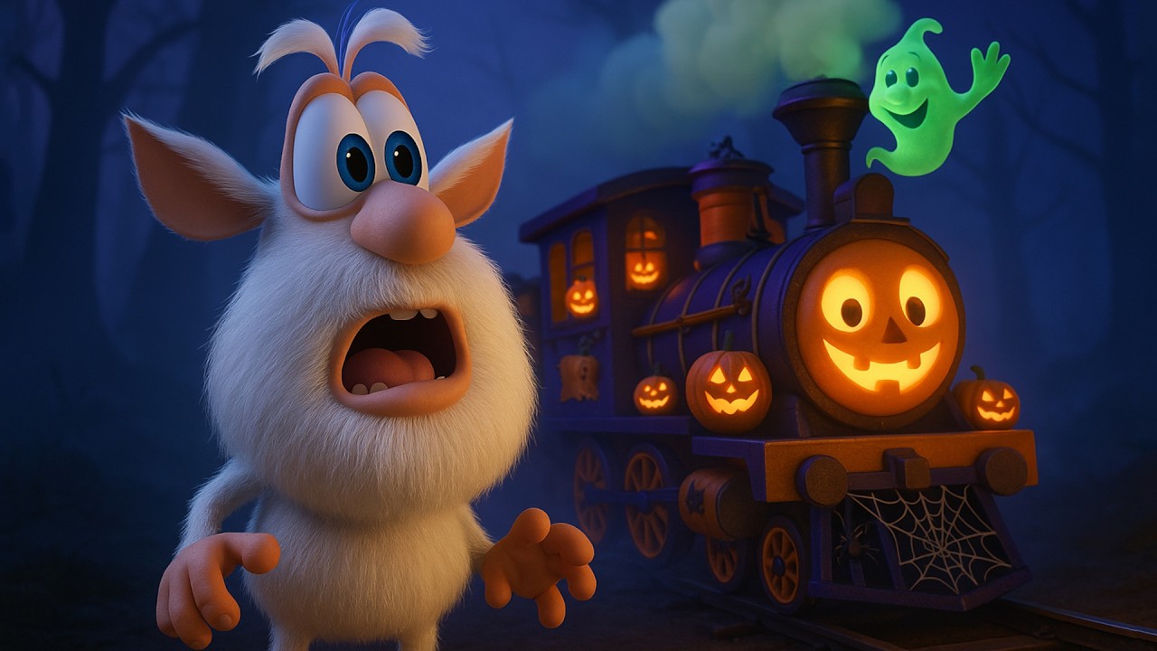 Буба - Хэллоуинский экспресс 🎃 Мультфильм для детей