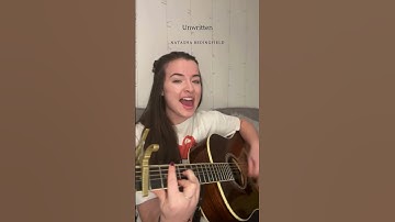 Thumbnail of Unwritten -Natasha Bedingfield (acoustic cover by Anna Scott) #shorts #thehills #pop #cover #foryou