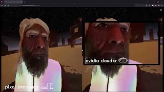 NVIDIA CloudXR + Unreal Engine Pixel Streaming