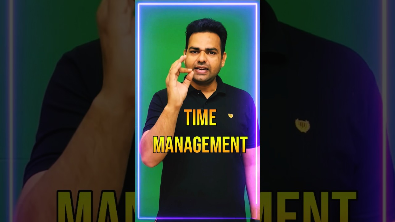 Time management tips for neet/jee 