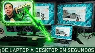 ⚡Thunderbolt 5 120 Gbps. Convierte la PORTÁTIL en PC de ESCRITORIO sin cuello de botella | Maxidok