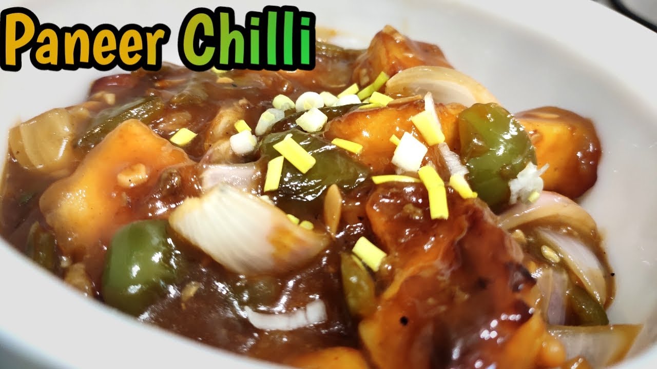 Paneer Chilli Recipe How to make Paneer Chilli at Home in restaurant
