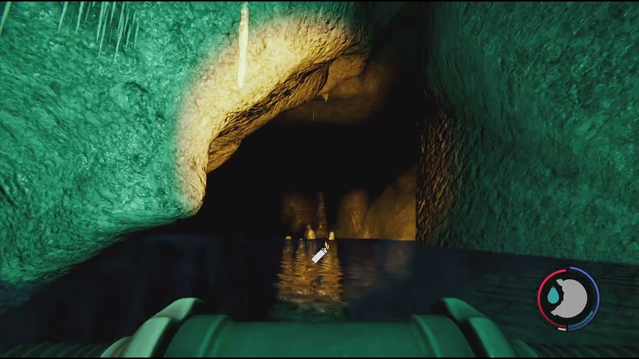 The Forest exploring my first cave and working on the starter base ep2