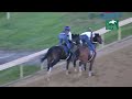 Mullikin (inside) works at Keeneland - October 27, 2025