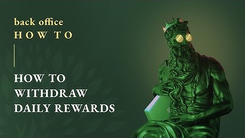 How To Withdraw Ulx Daily Rewards From Your Mavie Backoffice