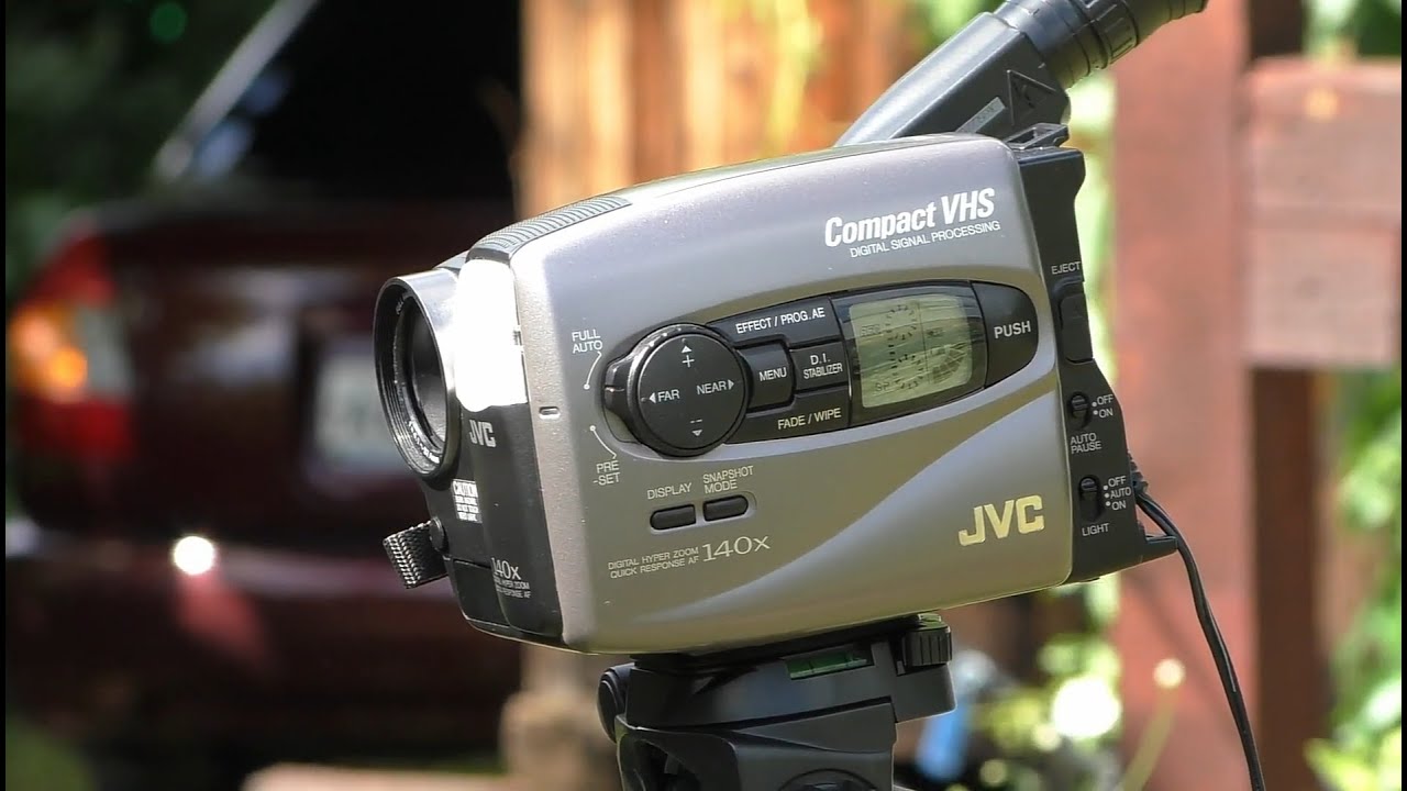 📹📼 Jvc GR-AX860E (1996) Vhs-c - YouTube