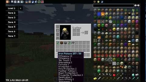 Minecraft Mod Showcase : Toomanyitems ( 1.4.2 )