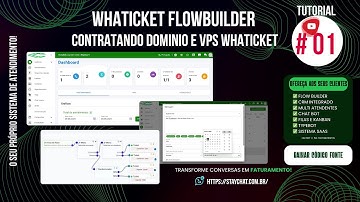 TUTORIAL WHATICKET #1: Contratando Seu Domínio e VPS na Prática