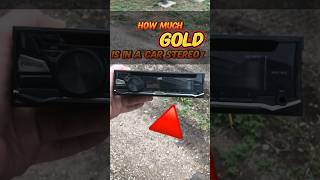 How much #gold is in a car stereo Gold Plated Audio Knobs
