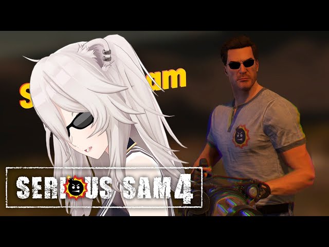 【Serious Sam 4】Aaaaaaaaaaaaaaaaaaaaa #3【獅白ぼたん/ホロライブ】のサムネイル