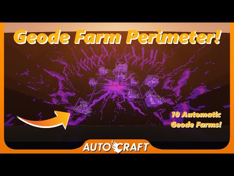 Minecraft 1.17.1 (AutoCraft) ep.83 (Random Tick Range Geode Perimeter ...