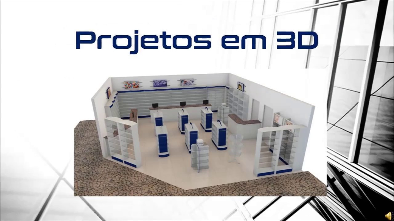 Instalações Comerciais e Móveis para Farmácia RC Farma - - YouTube