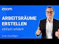 Zoom: ARBEITSRÄUME erstellen | Einfach erklärt ✅