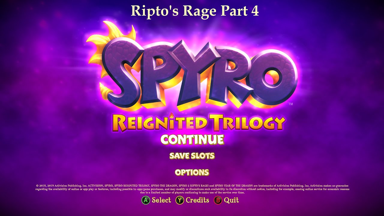 Let's Play Spyro Ripto's Rage Reignited Part 4 - YouTube