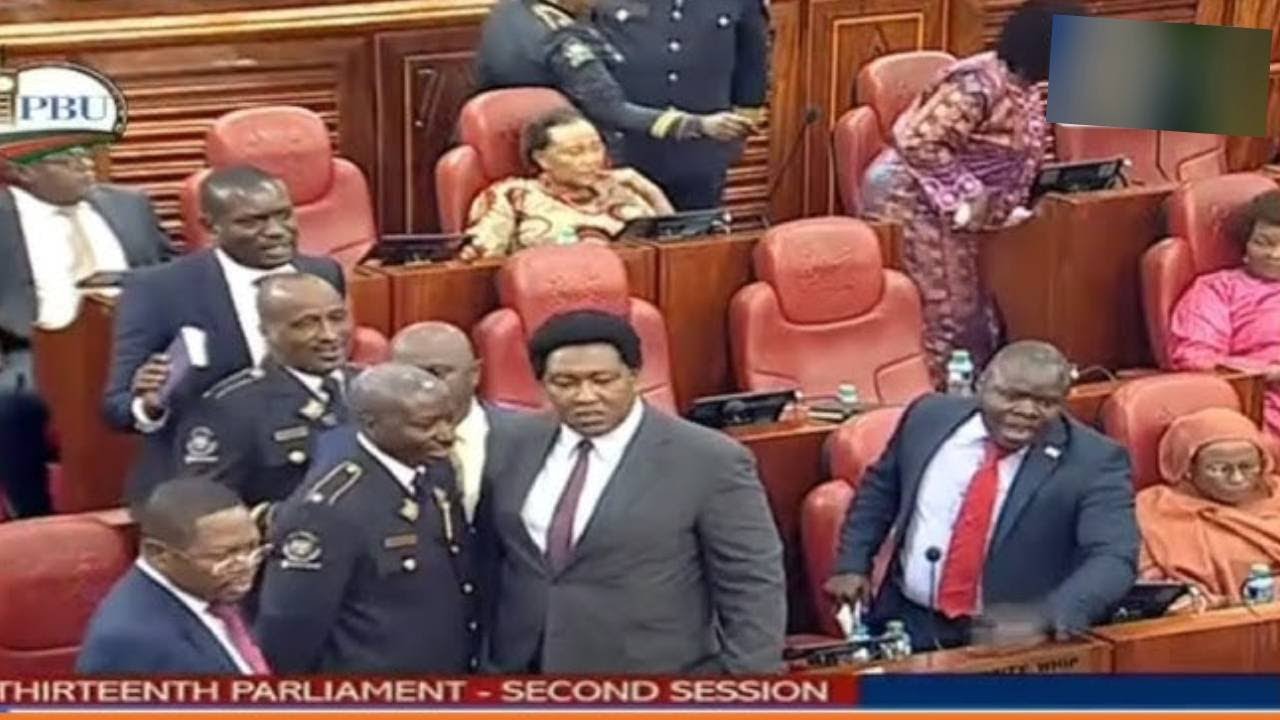 ВОЙНА РАЗРАЗИЛАСЬ ПОСЛЕ ТОГО, КАК СЕНАРИ СИФУНА УДАРИЛ СЕНА ХАЛВАЛЕ ЗА ЗАЩИТУ ЛЖИ РУТО В СЕНАТЕ