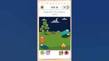 BRAIN TEST ALL STAR MAIN LEVELS LEVEL 165