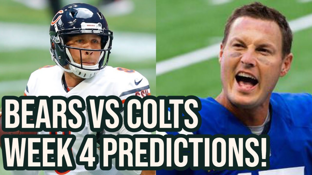 CHICAGO BEARS VS INDIANAPOLIS COLTS WEEK 4 PREDICTIONS! It's Foles CHICAGO BEARS VS INDIANAPOLIS COLTS WEEK 4 PREDICTIONS! It's Foles