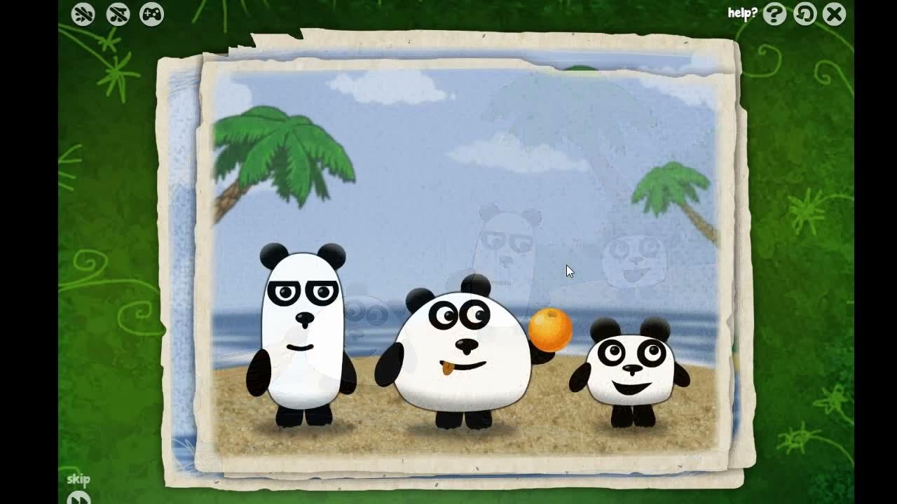 3 pandas играть