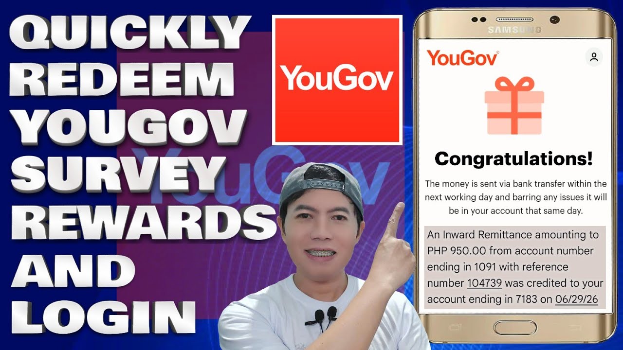 How To Instantly Redeem YouGov Survey Rewards & Login (Step-by-Step Guide)
