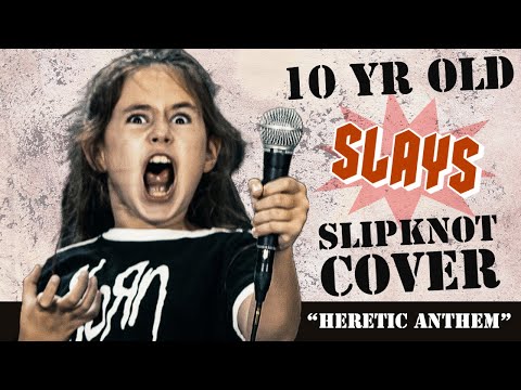 10 Yr Old Zoë Slays The Heretic Anthem By Slipknot O'keefe Music Foundation