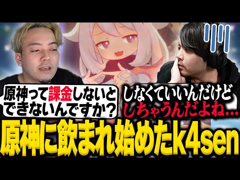 原神にどっぷりハマってしまったk4sen【原神】