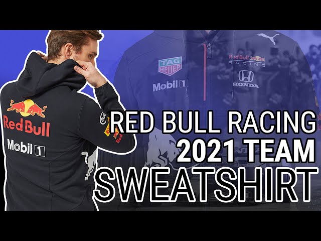 Red Bull Racing Sweatshirt Team 2021 review - FansBRANDS.com - YouTube