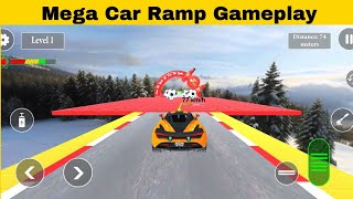 Car Ramp Gameplay episode 1 Android Car Games | Best Car Ramp Simulator 3d 