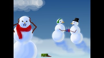 How to draw snowmen in Sketch.io