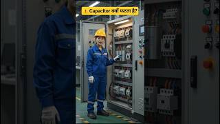 😱 Capacitor फटने का असली कारण क्या है? #electrical #electrician #electricianiq #electricalwork