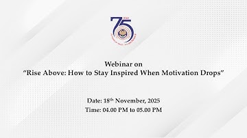 Webinar on “Say It Like You Mean It: Confident Public Speaking Made Simple”