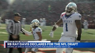 Kentucky RB Ray Davis declares for the NFL Draft