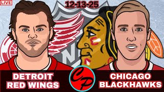 DETROIT RED WINGS vs CHICAGO BLACKHAWKS NHL HOCKEY LIVE GAME CAST & AUDIO