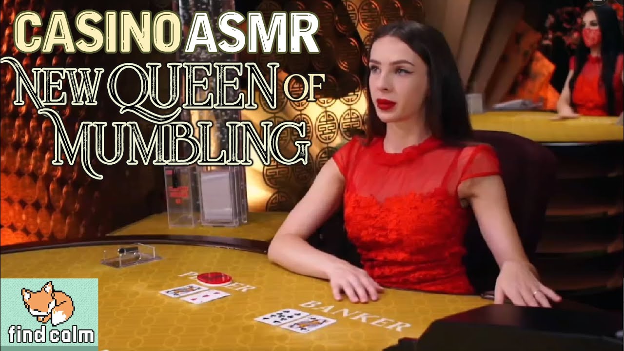 NEW QUEEN of MUMBLING ♦️ Baccarat Unintentional ASMR Casino