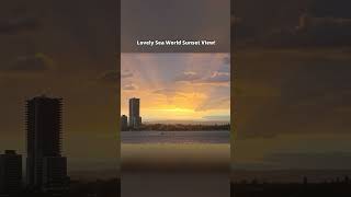 Lovely Gold Coast Sunset filmed at Sea World 😍🇦🇺