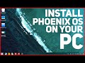 How To Install Phoenix OS on PC - Play Android Games On Low End PC!