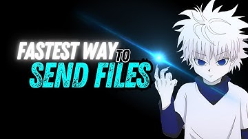 Hacker technique to drop files quickly