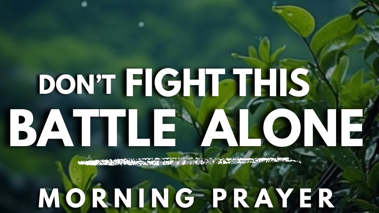 ⁣Let God Fight For You | God Is Fighting for You Be Still and Let Him Work | Morning Prayer