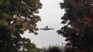 E-3D Sentry coming in to land at RAF Waddington 19th October