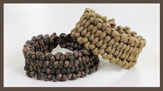 How To Make A 'Backbone Blaze' Paracord Bracelet Without Buckle by WhyKnot 34,309 views 6 years ago 10 minutes, 45 seconds