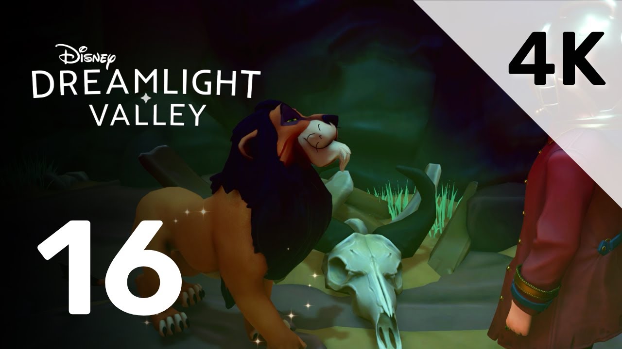 Scar Update Gameplay | Part 16 | Disney Dreamlight Valley Walkthrough | 4K 60 No Commentary
