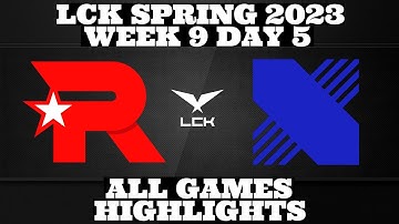 KT vs DRX - ALL GAMES Highlights | Week 9 Day 5 LCK Spring 2023 | By Pro Esports Highlights